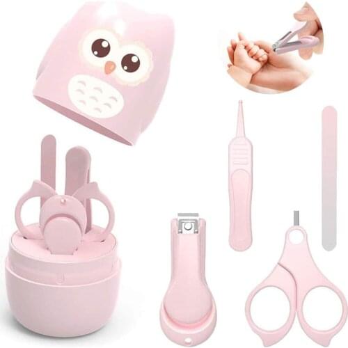 1Set Children Baby Cartoon Nail Trimmer Healthcare Kit Portable Newborn Nail Clipper Safety Care Set Healthcare Accessories#p4