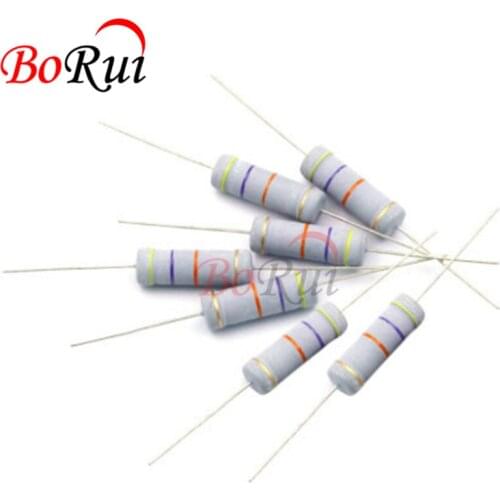 20PCS 3W Carbon Film Resistor 5% 180K 200K 220K 240K 270K 300K 330K 360K 390K 430K 470K 510K ohm oxide film resistance