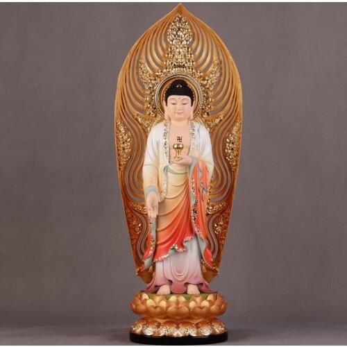 2021 Asia Buddhism HOME family SHOP bring good luck bless safe health Sakyamuni Medicine Buddha god GOOD statue