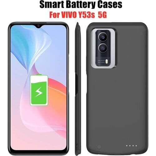 Battery Charger Cases For VIVO Y53s Powerbank Case 6800mAh External Battery Power Bank Cover for VIVO Y53s 5G Charging Cases