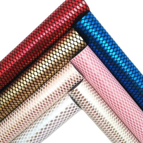 Snake Embossed Synthetic Leather Faux Fabric Sheets Felt Backing Vinyl Fabric For Earrings bags Bows DIY 21X29CM GM2174A