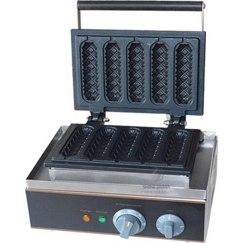 Corn Dog Machine Commercial Five Piece Hot Dog Waffle Machine For Sale
