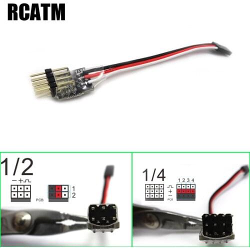 Model Car Light and Sound System Breakout Board for 1/10 RC Crawler 1/14 Tamiya Truck TRX4 SCX10 SCANIA ACTROS MAN LESU