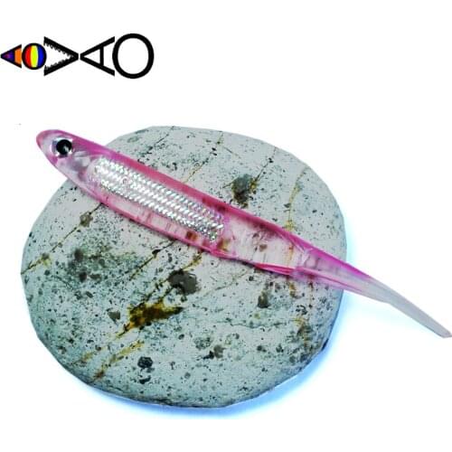 2021 New PVC soft bait soft fish Aritificial Wobblers Swimming Silicone Bass Bait for Jerking Fishing Tackle