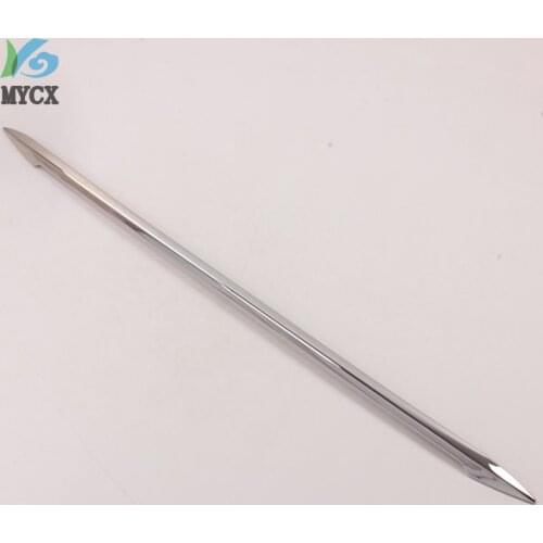 For Toyota Rav4 Rav 4 2019-2020 Exterior Accessories ABS Chrome Rear Trunk Streamer Tail Gate Door Molding Strip Car Styling