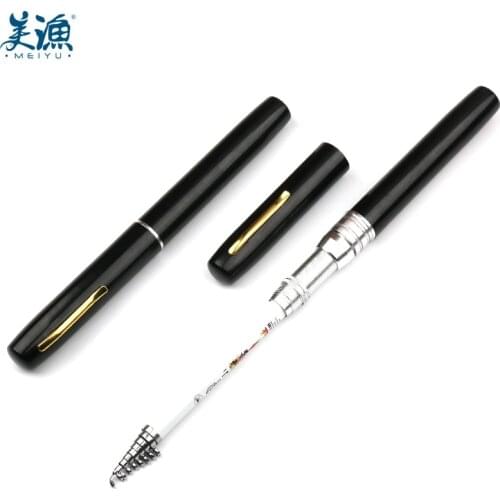 New Carbon 1.8M-2.4M spinning fishing rod mini Telescopic Portable Pole Big Pen Shape fishing rod