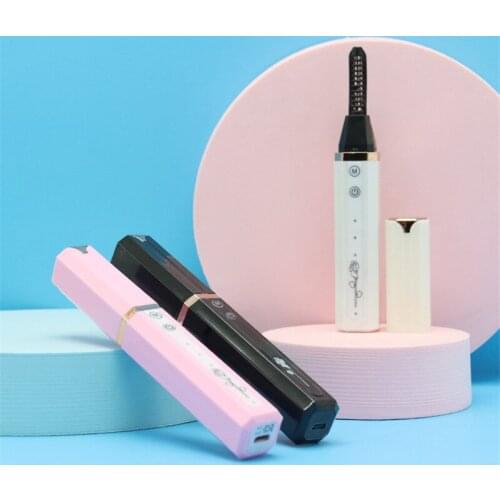 New Electric Heated Eyelash Curler USB Rechargeable Makeup Curling Tool Long Lasting Eye Lash Curler Beauty Lifting Eyelashes