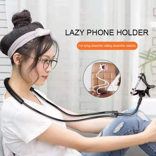 Bedside Multifunctional Support Neck Hanging Type Lazy Support Lazy Mobile Phone Support Hanging Neck Mobile Phone Support