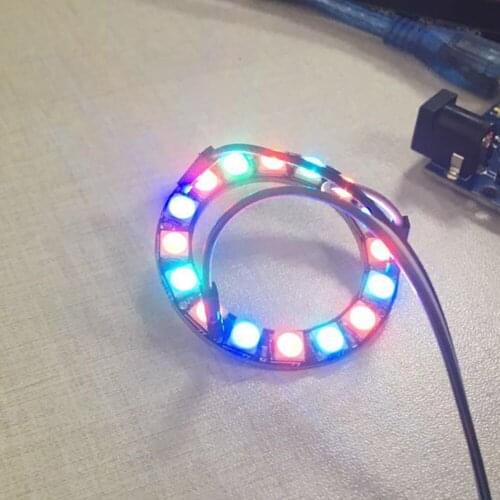 Hot Sale LED Ring 16x WS2812B 5050 RGB With Integrated Drive
