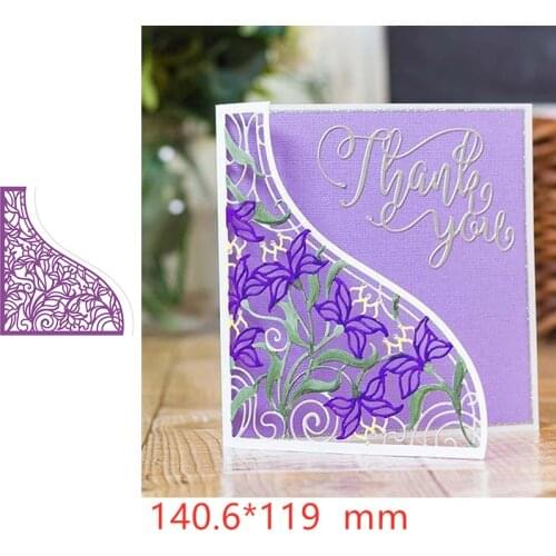 Floral Vine Metal Cutting Dies Stencil for DIY Scrapbooking Embossing Paper Cards Making Decorative Crafts Supplies New 2019