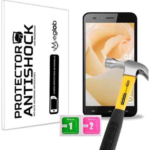 Screen protector Anti-Shock Anti-scratch Anti-Shatter compatible with Mobiola eON 50 Elegance
