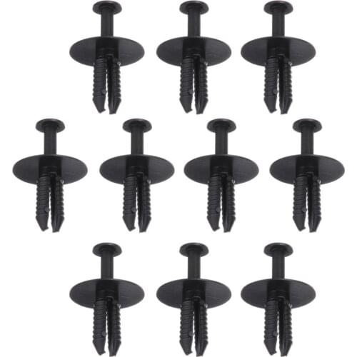 10pcs/set 6mm Car Body Panel Bumper Rivet Trim Clip Auto Bumper Fastener 51111908077/51110029491 For BMW