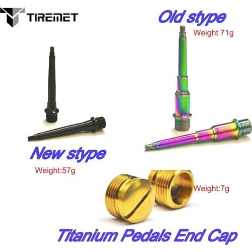 2pcs/pair Titanium/Ti Spindle/Axles 93mm for Bicycle Pedal Spindle for Crank Brothers Egg Beater Candy 1/2/3/11 Tiremet