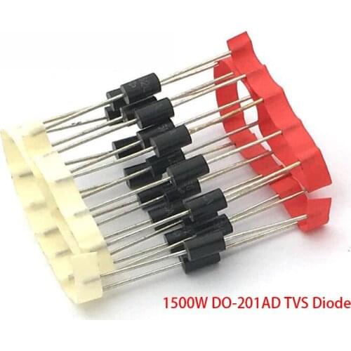 20pcs 1500W DO-201AD TVS Diode 1.5KE39A 1.5KE43A 1.5KE47A 1.5KE51A 1.5KE56A 1.5KE62A 1.5KE68A 1.5KE75A 1.5KE82A