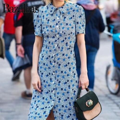 Bazaleas Summer Polka Dot Dresses