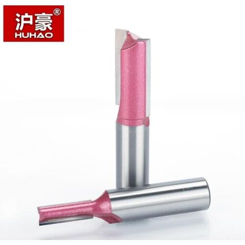 HUHAO 1pc 1/2"Shank Straight Bit Woodworking Tools Tungsten Router Bit for Wood Carbide Endmill Milling Cutter Wood Cutter