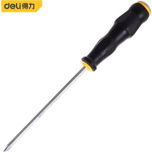 Deli Cross Rubber Plastic Handle Through Core Screwdriver Snap Ring Hand Wire stripper Nippers Multipurpose kits multi-function