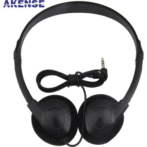 100pcs Disposable Headsets Earphones Headphones for School, Library, Classroom, Airplane, Hospital Students,Kids and Adults
