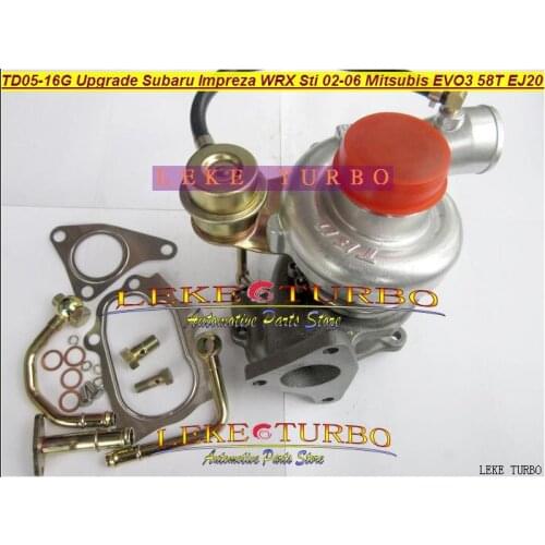 TD05H-16G TD05-16G 49178-06310 Turbo Turbocharger For Mitsubishi EVO3;Upgrade For Subaru Impezza WRX STI Forester 58T EJ20 210HP