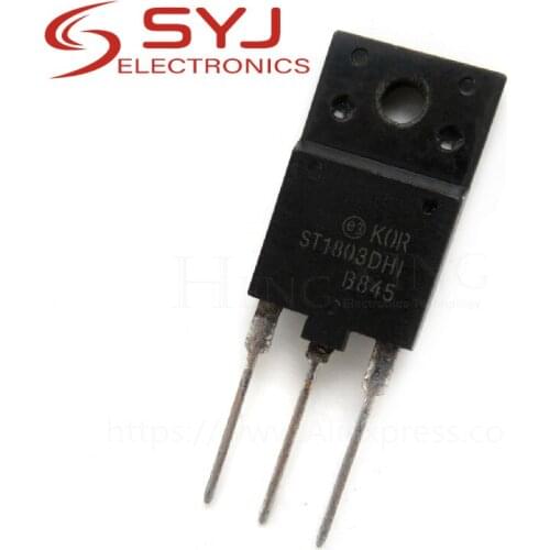 5pcs/lot ST1803DHI ST1803 TO-3PF 1500V 10A In Stock