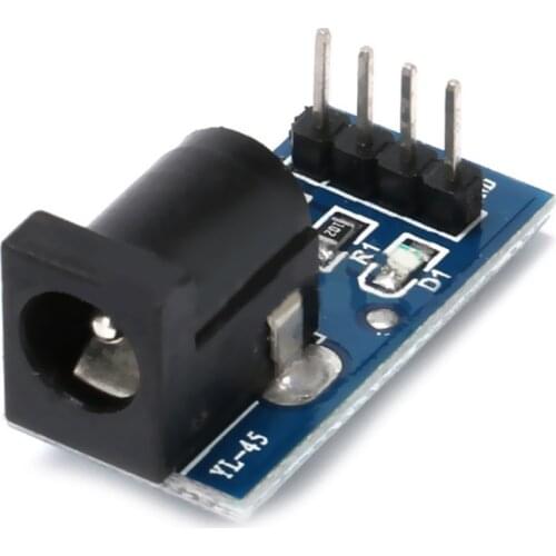 5Pcs 5.5x2.1mm DC Jack Socket Plug Power Supply Module DC Power Adapter Plate Board Connector