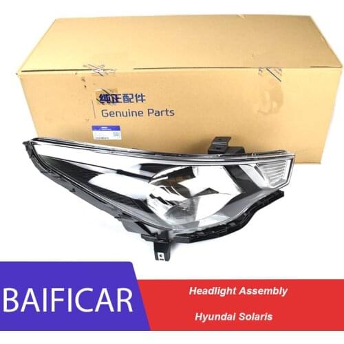 Baificar Brand New Genuine Headlight Head Light Headlamp Assembly 92101-F9000 For 2016 Hyundai Solaris