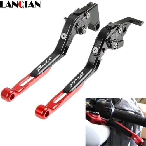 For Suzuki GSF 1250 BANDIT 2007 2008 2009 2010 2011 2012-15 With LOGO Motorcycle Accessories CNC Adjustable Brake Clutch Levers
