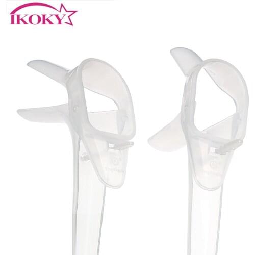 IKOKY Medical Themed Toys Plastic Expansion Vaginal Adult Product Voyeuristic Device Sex Toy for Women Colposcopy Anal Speculum