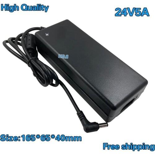 DC 24v 5A switching power supply LED transformer power supply 24 v 5a power adapter 120W Factory Directly Sell