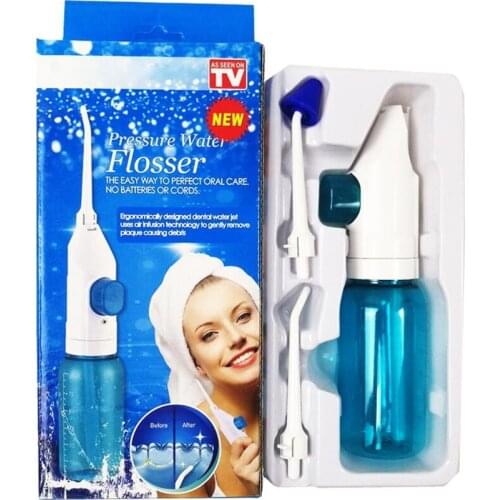 90ML Oral Hygiene Water Flosser Oral Irrigator Teeth Cleaner Dentist Water Dental Flosser Remove Stains Teeth Whitening Tools