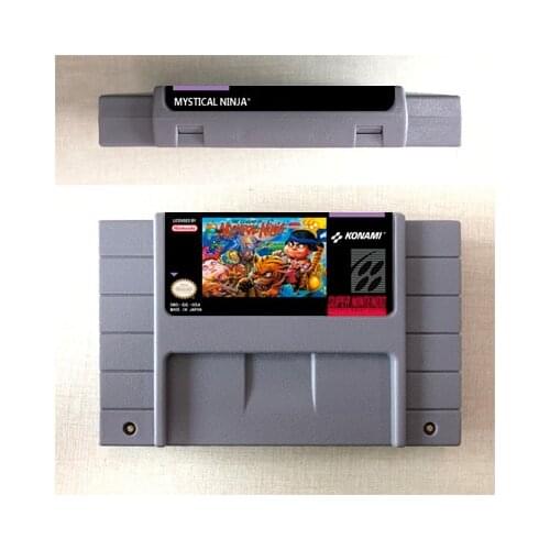 The Legend of the Mystical Ninja - Action Game Card US Version English Language