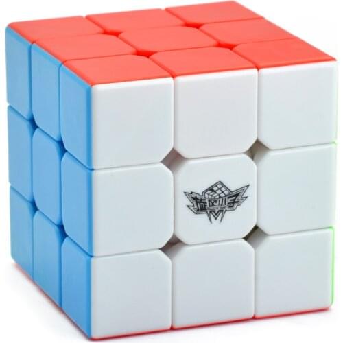 Magic Cube 3x3x3 Fast Ultra-Smooth Speed Puzzle Cube Kids Toys Gift Contest Twist Cube 56mm 6 Color Stickerless CYCLONE BOYS ABS