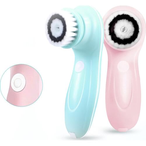 Face Massager Electric Wash Face Machine Facial Pore Cleaner Facial Massage Body Deep Cleansing Brush Mini Skin Beauty care Tool