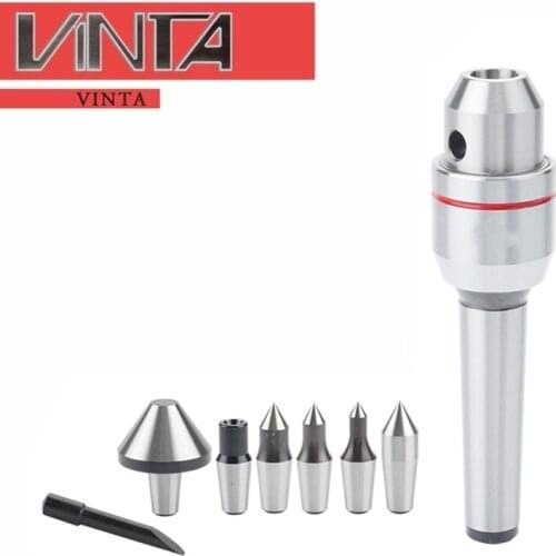 Metal Precision Revolve Thimble Inlay alloy Steel NKS MT2 MT3 Milling Rotary Revolving center lathe turning tool CNC lathe Taper