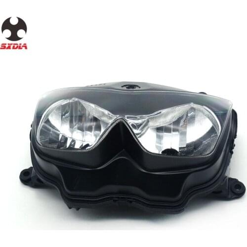 Motorcycle Front Headlight Headlamp Street Plastic Head light For Kawasaki Ninja250 2008-2012 Z1000 2003-2006 Z750 2004-2006