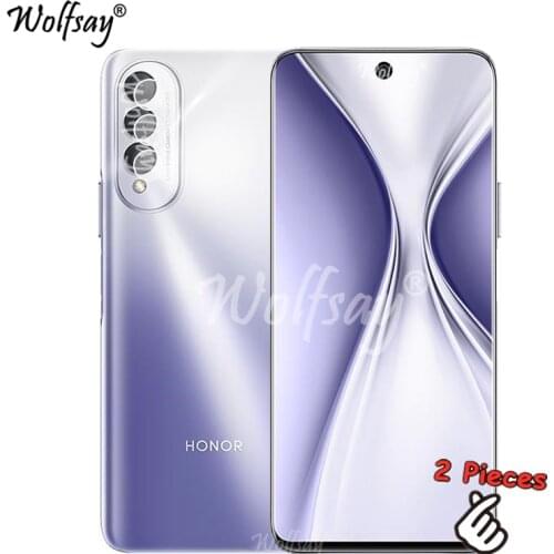 2PCS Nano Camera Glass For Huawei Honor X20 SE Lens Screen Protector For Honor X20 X 20 SE Tempered Glass For Honor X20 SE 6.6"