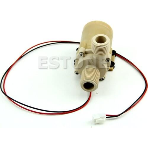 Very Durable 12V/24V DC Solar Hot Water Circulation Pump Brushless Motor Water Pump 5M 3M New