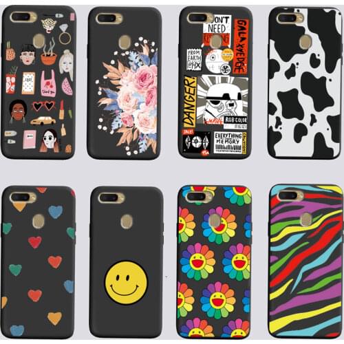 Silicone Phone Case for OPPO A5S Case AX5s CPH1909 Soft TPU Back Cover For Oppo A5S Cases Capa Coque Fundas Covers