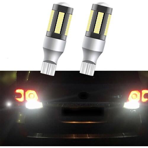 2pcs Super Brightness For Toyota Land Cruiser LC 200 2008-2016 2017 2018 2019 Back Up Reversing Lights T15 W16W 51SMD White Lamp