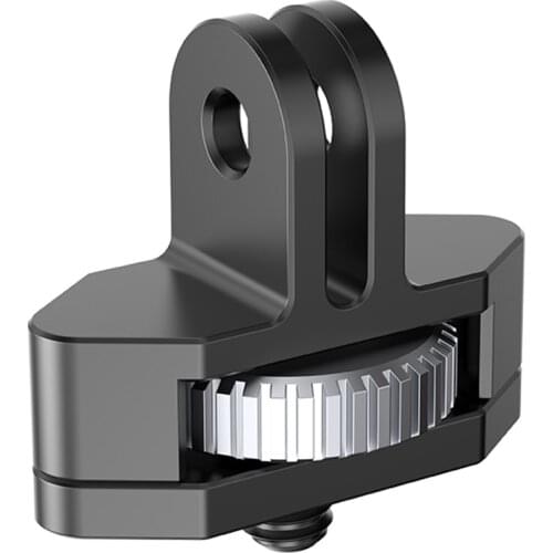 Universal 1/4 Screw Head Camera Mount Aluminum Alloy 360 Rotation Adjustable Adapter for POCKET 2 Insta360 ONE X2/X Accessories