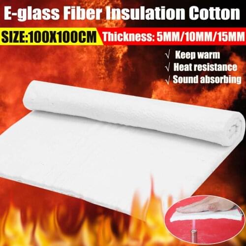 Universal Motorcycle Exhaust Silencer Wadding Sheet Heat Insulation Cotton Soundproof Mat Blankets Insulation Foam Sticker