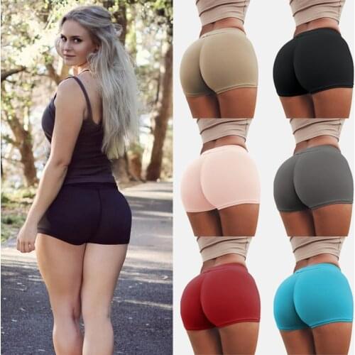 Safety Shorts Pants Women Solid Skinny Sports Shorts Casual Ladies Beach Running Gym Outdoor Hot Plus Size Slimming Underwear