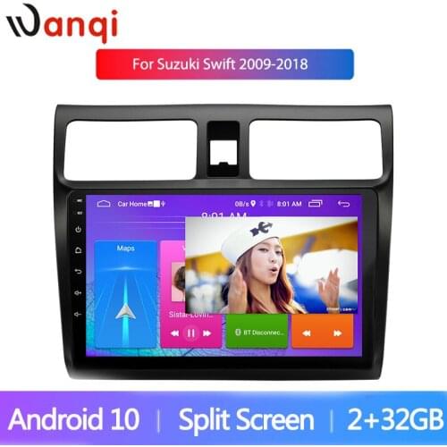 10.1"Car Stereo GPS Navigation For 2009 2010-2018 Suzuki Swift Multimedia Player Android10 2+32GB Car Navigation NO DVD 1DIN