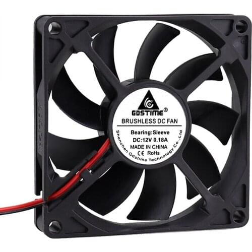 200 Pieces LOT GDT 8cm 80mm 80x80x15mm DC 12V 4Pin Computer Case Heatsink Fan