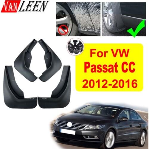 4pcs For VW Volkswagen Passat CC 2012 2013 2014 2015 2016 Car Front Rear Fender Mud Flaps Guard Splash Mudguard Accessories