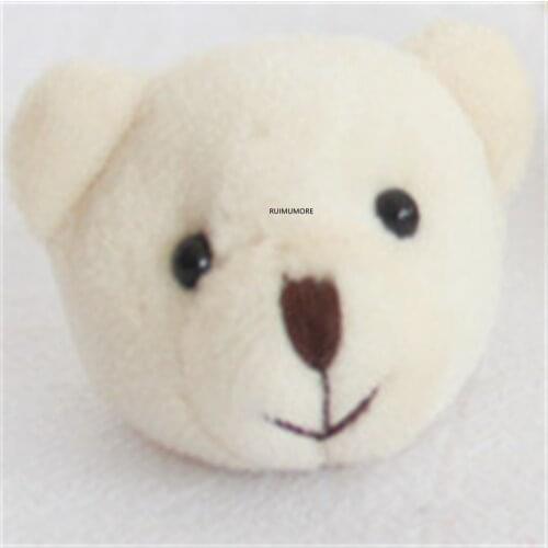 5pcs.lot , 2Colors. 3CM Bear Plush Toy , Bouquet Accessories Plush Doll Toy , Stuffed Animal Bear Mini Gift TOY