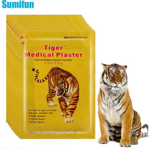 80Pcs Tiger Balm Pain Patch Body Relaxation Herbal Plaster Muscle Neck Sprain Joint Arthritis Hot Relieve Pain Stickers