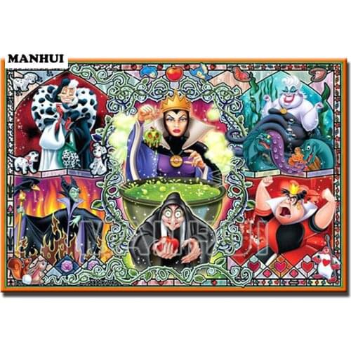 NEW Full Square/Round Diamond DIY Diamond Painting Monster pictures Embroidery Cross Stitch Mosaic Home Decoration MH333