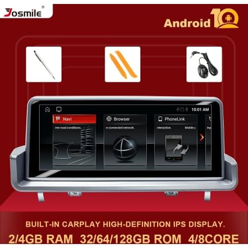 IPS 10.25" Android 10.0 Car Radio GPS For BMW E90 E91 E92 E93 2005-2012 Multimedia System Support SWC idrive Stereo8 Core DSP 4G