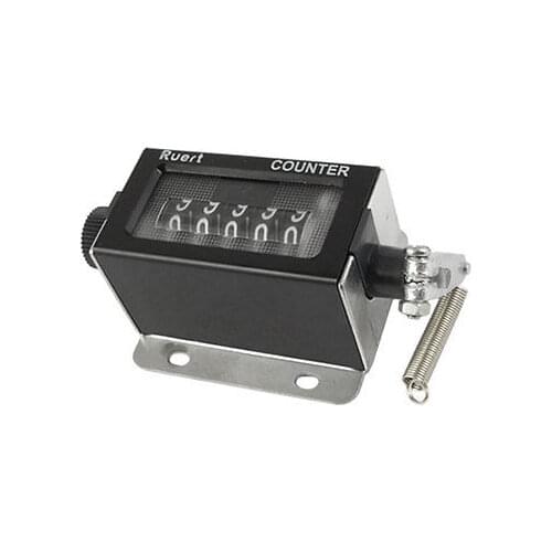 D67-F 5 Digits Resettable Rotary Knob Pulling Counter Dnedc